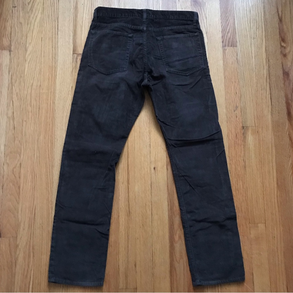 J. Crew Brown Corduroy 770 Slim Fit Pants 30x29